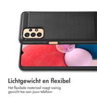 imoshion Brushed Backcover Samsung Galaxy A13 (4G) - Zwart