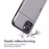 imoshion Backcover met pasjeshouder Apple iPhone 15 - Grijs