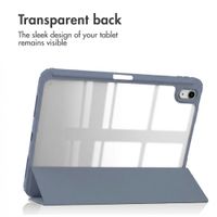 imoshion Trifold Hard Case Book Cover Apple iPad 11 (2025) 11 inch A16 / iPad 10 (2022) 10.9 inch - Purple
