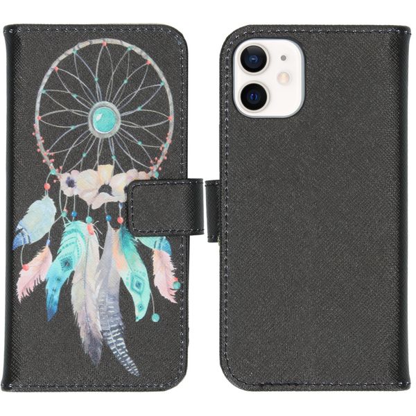 imoshion Design Softcase Bookcase iPhone 12 Mini - Dreamcatcher