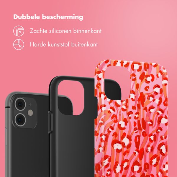 Selencia Vivid Backcover Apple iPhone 11 - Wild Spots Lipstick