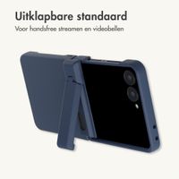 imoshion Color Backcover met Stand Samsung Galaxy Z Flip 8 - Donkerblauw
