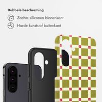 Selencia Vivid Backcover Samsung Galaxy A36 / A56 - Check This Olive