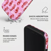 Burga Tough Back Cover with MagSafe Apple iPhone 16 - Coral Reef