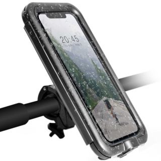 Accezz Telefoonhouder fiets Pro Samsung Galaxy A52 (4G) - Universeel - Met case - Zwart