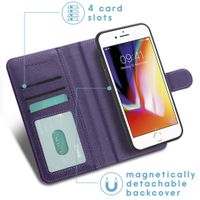 imoshion Luxe Portemonnee iPhone SE (2022 / 2020) 8 / 7 - Paars