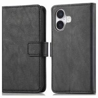 imoshion Luxe Bookcase Apple iPhone 16 - Zwart