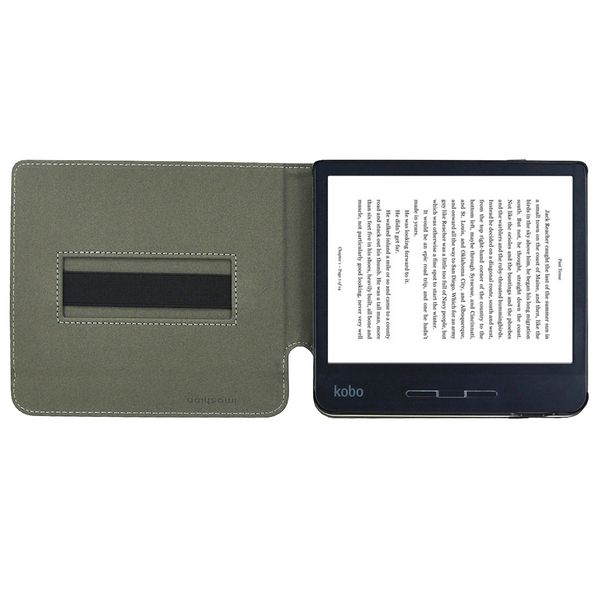 imoshion Stand Flipcase Kobo Libra H2O - Donkerblauw