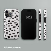 Selencia Vivid Tough Backcover iPhone 15 Pro Max  - Trendy Leopard