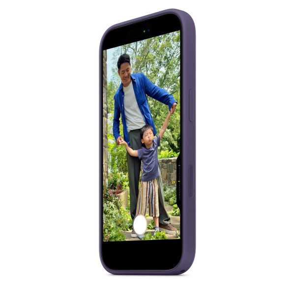 Apple Siliconenhoesje met MagSafe Apple iPhone 17 - Purple Fog