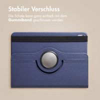 imoshion 360° draaibare Bookcase Apple iPad Mini 7 (2024) / iPad Mini 6 (2021) - Donkerblauw