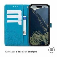 imoshion Mandala Bookcase Apple iPhone 16e - Turquoise