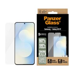 PanzerGlass Ultra-Wide Fit Anti-Bacterial Screenprotector incl. applicator Samsung Galaxy S25 FE