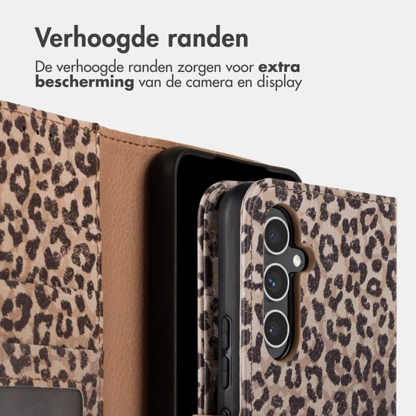 imoshion Design Bookcase Samsung Galaxy A55 - Leopard Mood