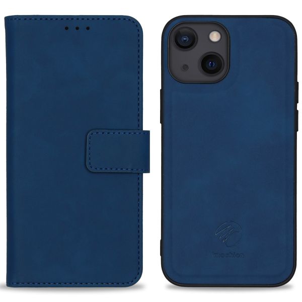 imoshion Uitneembare 2-in-1 Luxe Bookcase iPhone 13 Mini - Blauw