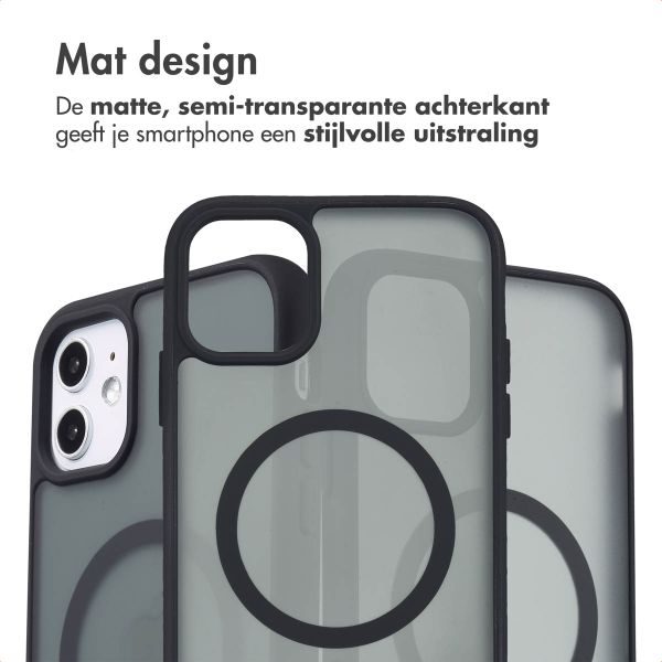 imoshion Color Guard Backcover met MagSafe iPhone 11 - Zwart