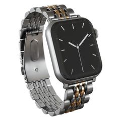 Burga Steel strap Apple Watch | 38/40/41/42 mm - Platinum Gold