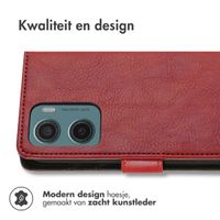imoshion Luxe Bookcase Motorola Moto G05 / E15 - Rood