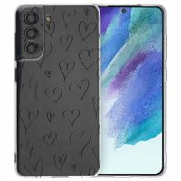 imoshion Design hoesje Samsung Galaxy S21 FE - Hearts