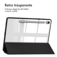 imoshion Trifold Hardcase Bookcase Samsung Galaxy Tab S9 11.0 inch - Zwart