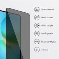 Accezz Privacy Tempered Glass Screen Protector + Applicator Samsung Galaxy A37 (5G)