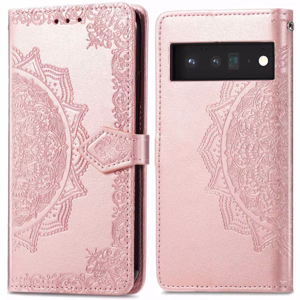 imoshion Mandala Bookcase Google Pixel 6 Pro - Rosé Goud