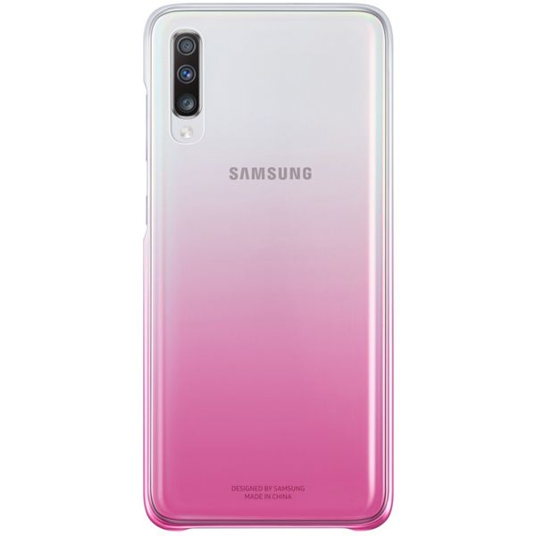 Samsung Originele Gradation Backcover Galaxy A70 - Roze