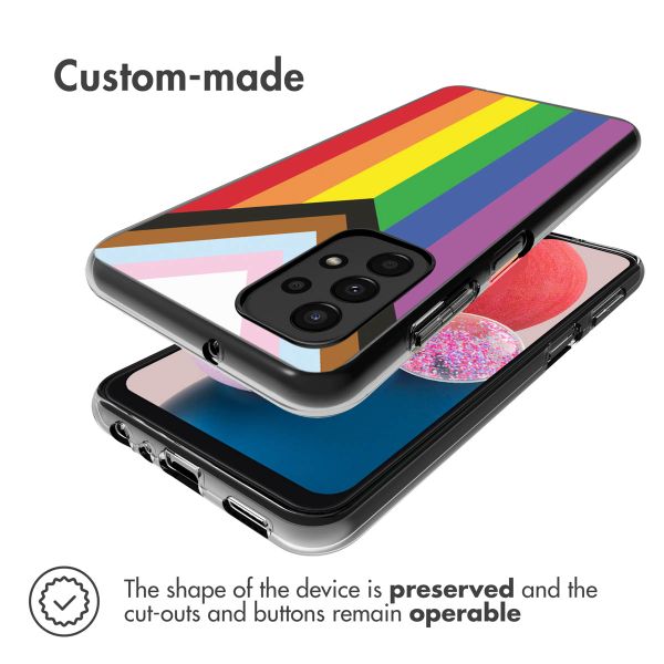 imoshion Design hoesje Samsung Galaxy A13 (4G) - Rainbow flag