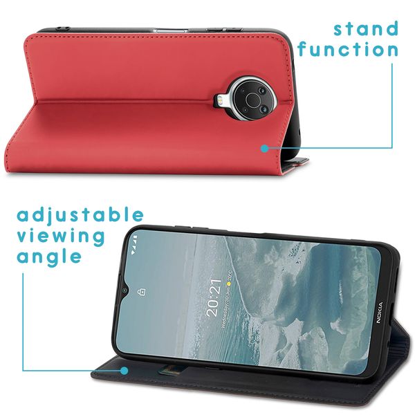 imoshion Slim Folio Bookcase Nokia G10 / G20 - Rood