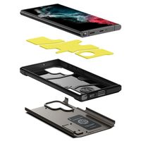 Spigen Tough Armor Backcover Samsung Galaxy S22 Ultra - Gunmetal