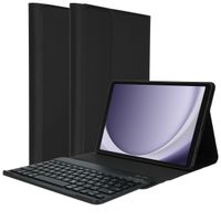 Accezz QWERTY Bluetooth Keyboard Bookcase Samsung Galaxy Tab A9 8.7 inch