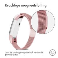 imoshion Milanees magnetisch bandje Fitbit Alta (HR) - Maat S - Roze