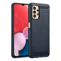 imoshion Brushed Backcover Samsung Galaxy A13 (4G) - Donkerblauw