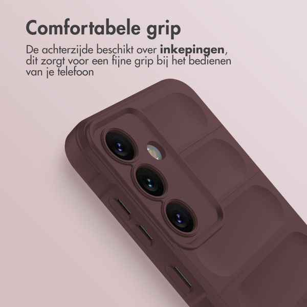 imoshion EasyGrip Backcover Samsung Galaxy S24 - Aubergine