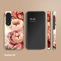 Selencia Vivid Back Cover Samsung Galaxy S26 - Vintage Peony