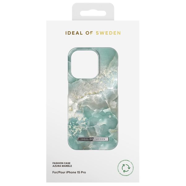 iDeal of Sweden Fashion Backcover iPhone 15 Pro - Azura Marble