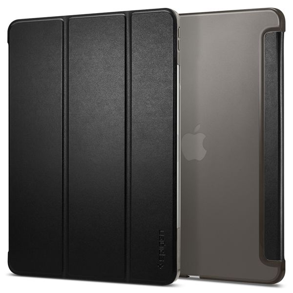 Spigen Smart Fold Bookcase iPad Pro 12.9 (2022) / Pro 12.9 (2021) - Zwart