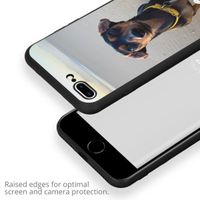 Ontwerp je eigen Apple iPhone 8 Plus / 7 Plus gel hoesje - Zwart