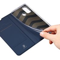 Dux Ducis Slim Softcase Bookcase Huawei P Smart (2020) - Donkerblauw