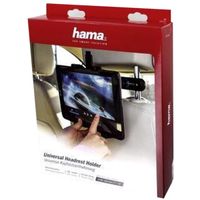 Hama Tablethouder auto - 7 tot 12.9 inch - Verstelbaar - Universeel - Hoofdsteun - Zwart