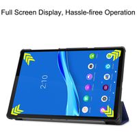 Stand Bookcase Lenovo Tab M10 Plus - Donkerblauw