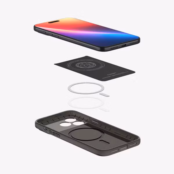 Spigen Thin Fit Backcover MagSafe Apple iPhone 17 Pro Max - Gunmetal