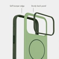imoshion Color Backcover with Thin MagSafe Ring Apple iPhone 18 Pro / 17 Pro - Dark Green