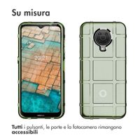 imoshion Rugged Shield Backcover Nokia G10 / G20 - Donkergroen