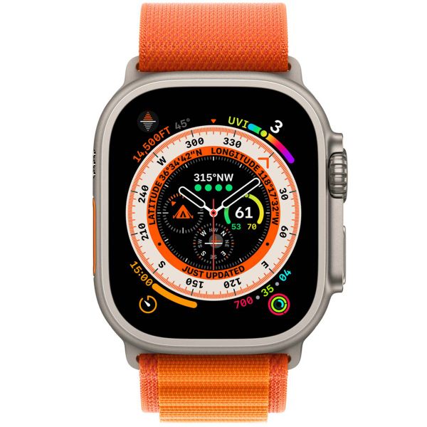 Apple Alpine Loop Band Apple Watch | 44/45/46/49 mm - Size S - Orange