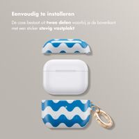 Selencia Vivid Case Apple AirPods 3 - Wave Vibes Classic Blue