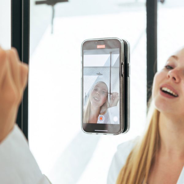 Selencia MagSafe zuignap telefoonhouder - Olive Dust