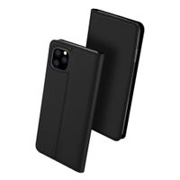 Dux Ducis Slim Softcase Bookcase iPhone 11 Pro Max - Zwart