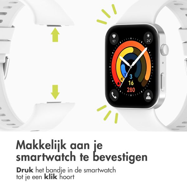 imoshion Siliconen bandje Huawei Watch Fit 3 - Wit