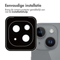 imoshion 2 Pack Camera lens protector Apple iPhone 15 / 15 Plus - Zwart